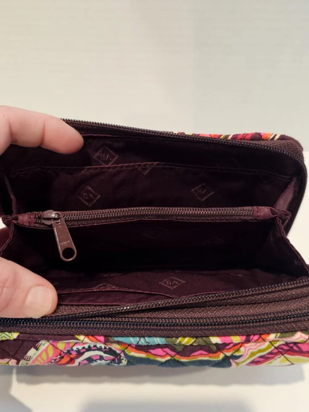 NWT Vera Bradley RFID All in One Crossbody Heirloom Paisley Wristlet Wallet